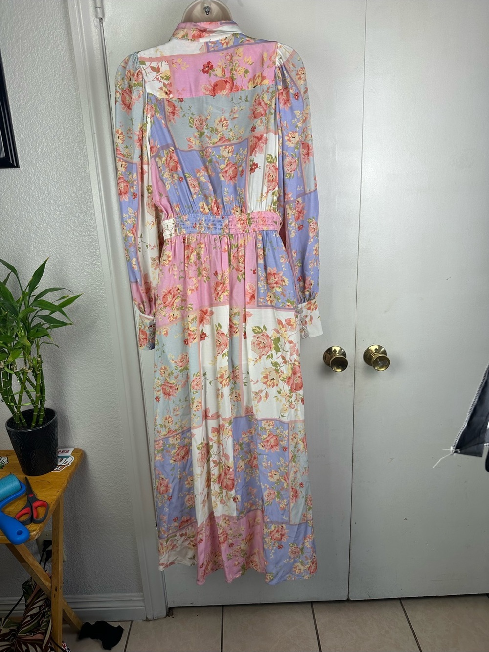 Yumi Kim Floral Patchwork Maxi Dress - Picture 4 of 7
